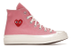 Converse Chuck 70 Taylor All Star Hi Bright Comme des PLAY Garcons (168301C) pink 4