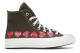 Converse Comme des Garcons Play x Chuck 70 Hi Multi Heart Taylor All Star Green (162973C) grün 4