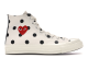 Converse Comme des Garcons Chuck Taylor All Star 70 Hi Polka Dot Play (157251C) weiss 5