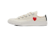 Converse Play Comme des Single Heart Chuck 70 Low Milk PS Taylor All Star Ox Garcons (A08807C) weiss 1
