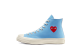 Converse Comme des Garcons PLAY Chuck 70 Bright Blue Taylor All Star Hi (168300C) blau 6