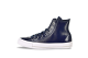 Converse Chuck Taylor All Star Crinkled Patent Leather Hi Midnight Navy (557938C) schwarz 3