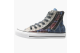 Converse Chuck Taylor All Star Double Zip Hi Blue Plaid womens (549575C) bunt 1