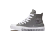 Converse Chuck Taylor All Star High Top Leather Grey (566130C) grau 2
