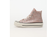 Converse Chuck Taylor All Star Lift Platform Glitter Dusty Cinder Egret (A09422C) grau 1