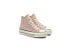 Converse Chuck Taylor All Star Lift Platform Glitter Dusty Cinder Egret (A09422C) bunt 3
