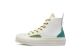 Converse Chuck Taylor All Star Lift Platform High Colorblock Overlay Algae Coast (A05127C) weiss 2