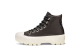 Converse Chuck Taylor All Star Lugged Waterproof Leather High Top Thick Sole (565006C) schwarz 2