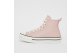 Converse Patta x Experimental Jetset x Converse Chuck 70 High White Red Blue For Sale Platform Lift High (A06796C) pink 1