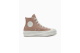 Converse Custom Chuck Taylor All Star Lift Platform Leather By You (173157CSP24_VANCHETTABEIGE_SC) pink 1