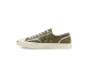 Converse Faux Fur Lined Leather Jack Purcell Green (166511C) grün 2