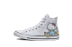 Converse Hello Kitty x Chuck Taylor All Star Hi Flowers (164629F) weiss 2