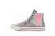 Converse Hi Taylor All Star Chuck Pride Silver (165723C) bunt 3