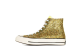 Converse JW Anderson x Chuck 70 High Glitter Silver Hi (164696C) gold 3