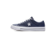 Converse One Star Perforated Leather Low Top Navy (158463C) blau 1