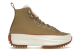 Converse Run Star Hike High Sherpa Nomad Khaki Hi Platform Leather Egret Wheat (573111C) beige 4