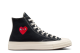 Converse x Single Heart Chuck 70 (A08801C) schwarz 1