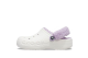 Crocs Classic Baya Lined Fuzz Clog Strap (206633-577) weiss 6