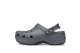 Crocs Classic Platform Glitter II Clog (207770-001) grau 4