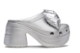 Crocs Siren Metallic Bow Clogs Silver (210050-0P1) silber 1