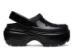 Crocs sandalia crocs classic laranja (209568-001) schwarz 1