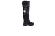 Crocs Classic Unfurgettable Leopard Knee High Boot (212387-0CU) schwarz 6