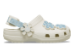 Crocs Toddler Classic Denim Flower Adjustable Backstrap (212512-2MD) weiss 1