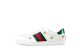 GUCCI Ace Embroidered And Stars Bees (386750-A38F0-9073) weiss 1