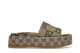 GUCCI GG Lame Platform Sandal Camel (623212-UKO00-2580) beige 3
