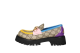 GUCCI GG Lug Sole Horsebit loafer Multicolor (727170-FABBW-9785) bunt 1