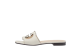 Gucci Interlocking G cut out sandal Leather (694451-US000-9022) weiss 1