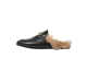 Gucci Princetown Series Flat Slipper (397749-DKHH0-1063) schwarz 3