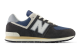 New Balance 574 Lace Cement Slate Grey (GC574SGG) negro 1