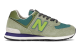 New Balance Stray Rats x 574 Green (ML574RAU) bunt 4