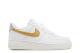 Nike Air Force 1 Low 07 Metallic Gold womens (DD8959-106) weiss 5