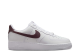 Nike Air Force 1 Low 07 Burgundy Crush (FJ4146 112) weiss 4