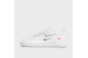 Nike Air Force 1 GS Low Multi Swoosh Particle Grey Photon Dust Bright Crimson (DO6486-100) weiss 1
