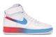 Nike Air Force 1 High Gradient Fury Blue Ember Glow (CJ0525-100) weiss 3