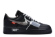 Nike Off x Air Force 1 Low MoMA 07 (AV5210-001) schwarz 3
