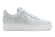 Nike Air Force 1 07 SE Low TRND Pearl Swoosh Pure Platinum (DV3810 001) weiss 3