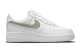 Nike Air Force 1 Low Gold Glitter Swoosh womens (DH4407 101) weiss 3