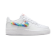 Nike Air Force 1 Low Rainbow Lace Swoosh GS (FQ4948 100) weiss 5
