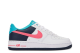 nike zoom white pink neon shoes for women free (HF4793-100) weiss 5