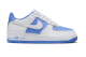 Nike Air Force 1 Low Light Blue gs (HV0936-100) bunt 3