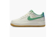 Nike Air Force 1 LV8 3 GS Low Heel Stitch Sail Stadium Green (FJ7540 100) weiss 1