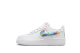 Nike Air Force 1 Low Rainbow Lace Swoosh GS (FQ4948 100) weiss 1
