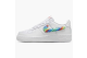 Nike Air Force 1 Low Rainbow Lace Swoosh GS (FQ4948 100) weiss 2