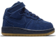 Nike Air Force 1 Blue Void Gum Mid td (859338-401) blau 2