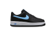 Nike Air Force 1 Black & University Blue (HF3839-001) schwarz 6