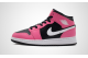 Jordan 1 Mid Pinksicle GS (555112-002) schwarz 1